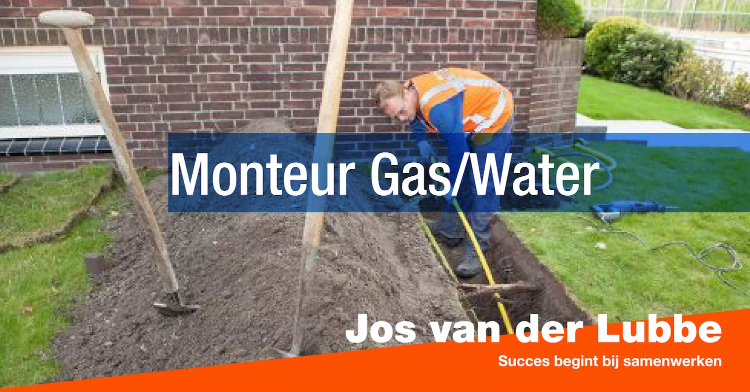 Monteur Gas Hoofd- en Dienstleidingen